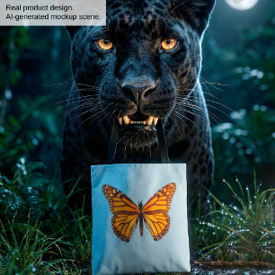 Tote Bag Papillon Monarque