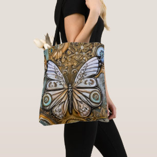 Tote Bag Papillon vapeur