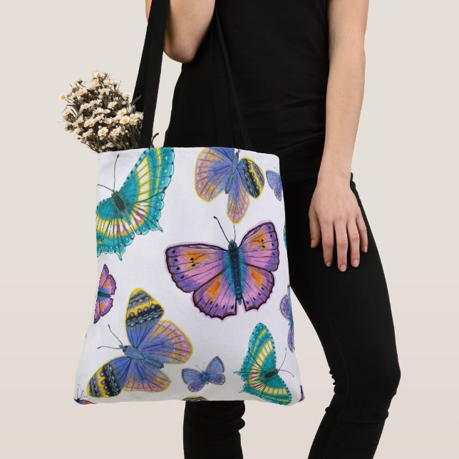 Tote Bag Papillons (De près)