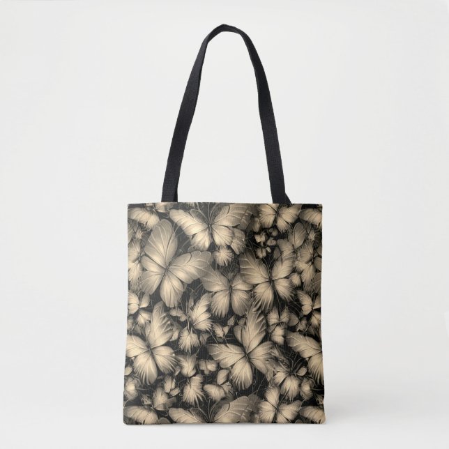 Tote Bag Papillons d'or (Devant)