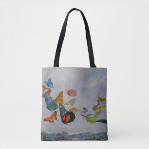 Tote Bag Papillons et papillons de la reine des fées