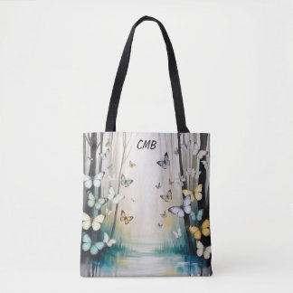 Tote Bag Papillons subtils personnalisés