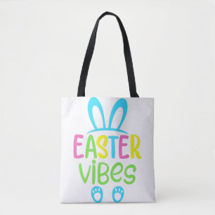 Tote Bag Pâques Vibes Pastel