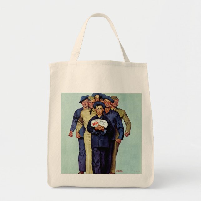 Tote Bag Paquet de Willie Gillis de maison (Devant)