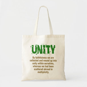 Tote Bag Par Fidèle Nous Sommes Collectés - Citation D'Unit
