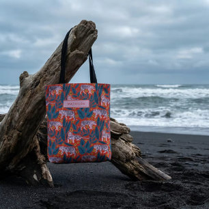 Tote Bag Parade Tiger Bloom