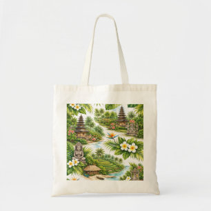 Tote Bag Paradis du temple tropical de Bali