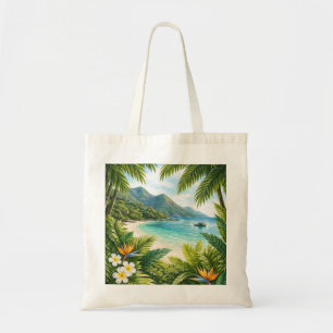 Tote Bag Paradis tropical de la plage de Con Dao