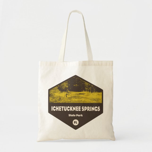 Tote Bag Parc d'état d'Ichetucknee Springs Floride (Devant)