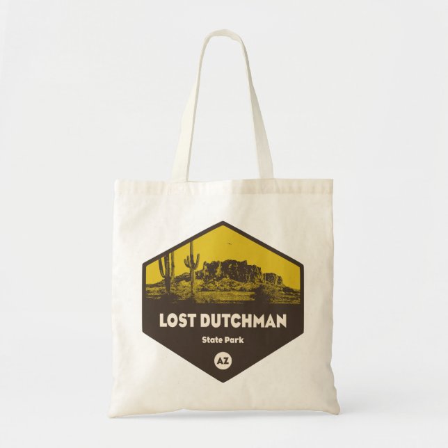 Tote Bag Parc d'état perdu de Hollande Arizona (Devant)