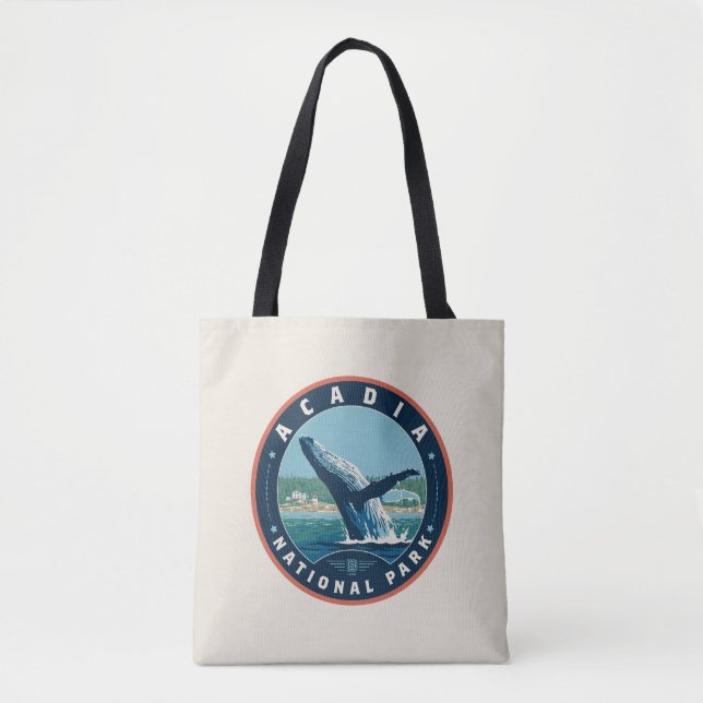 Tote Bag Parc national Acadia (Devant)