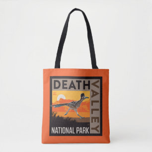 Tote Bag Parc national de Death Valley   Roadrunner