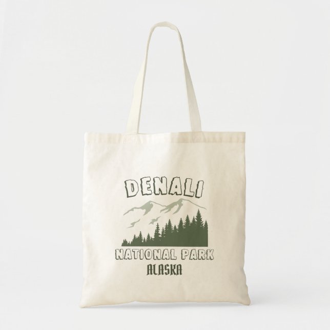 Tote Bag Parc national de Denali Alaska (Devant)