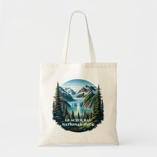 Tote Bag Parc national de Glacier Bay Alaska (Devant)
