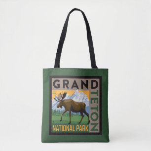 Tote Bag Parc national de Grand Teton Moose