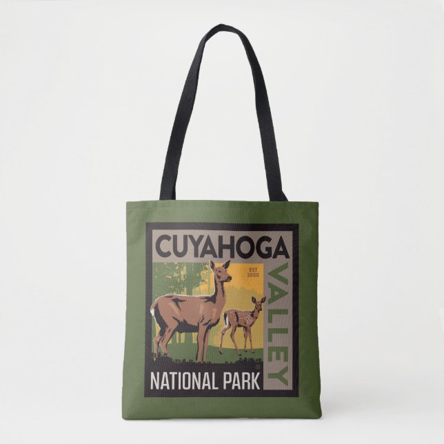 Tote Bag Parc national de la vallée de Cuyahoga | Ohio (Devant)