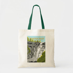Tote Bag Parc national de la vallée de Cuyahoga Ohio Vintag