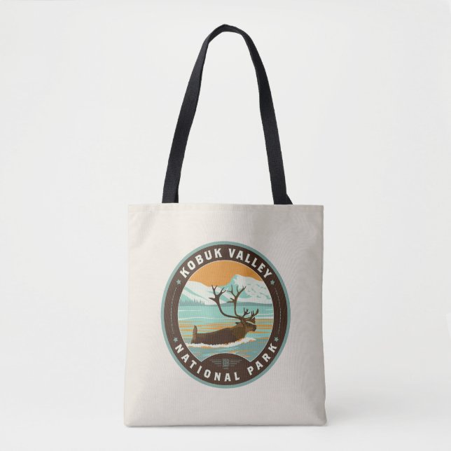 Tote Bag Parc national de la vallée de Kobuk (Devant)