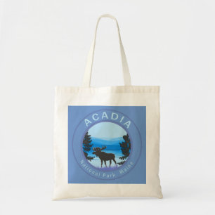 Tote Bag Parc national de l'Acadie Maine Moose