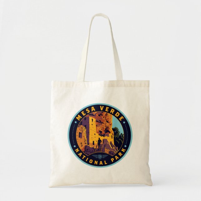 Tote Bag Parc national de Mesa Verde (Devant)