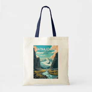 Tote Bag Parc national de Vatnajokull Islande Voyager Vinta