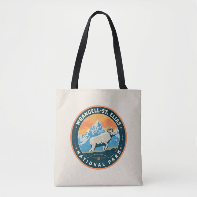 Tote Bag Parc national de Wrangell-St-Elias (Devant)