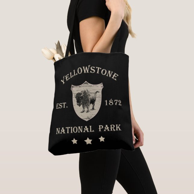 Tote Bag Parc national de Yellowstone (De près)