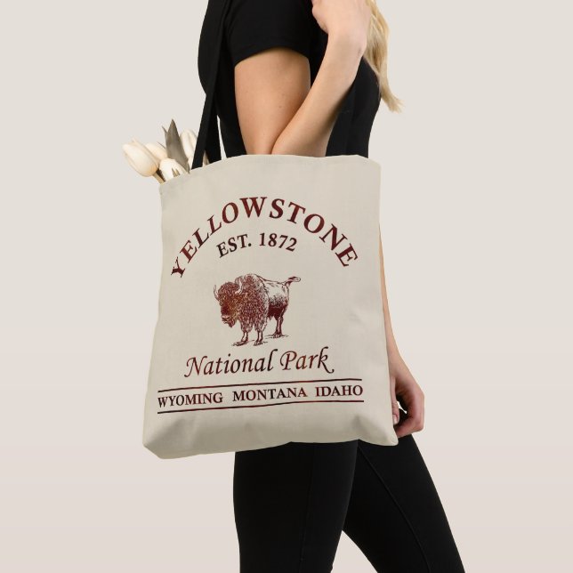 Tote Bag Parc national de Yellowstone (De près)
