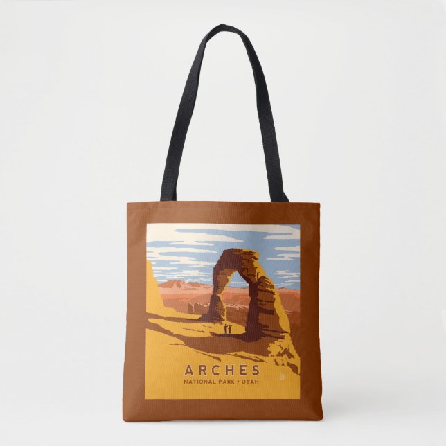 Tote Bag Parc national des Arches | Utah (Devant)