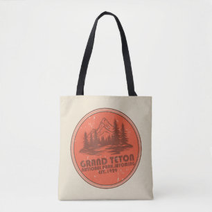 Tote Bag Parc national des montagnes Grand Teton Wyoming