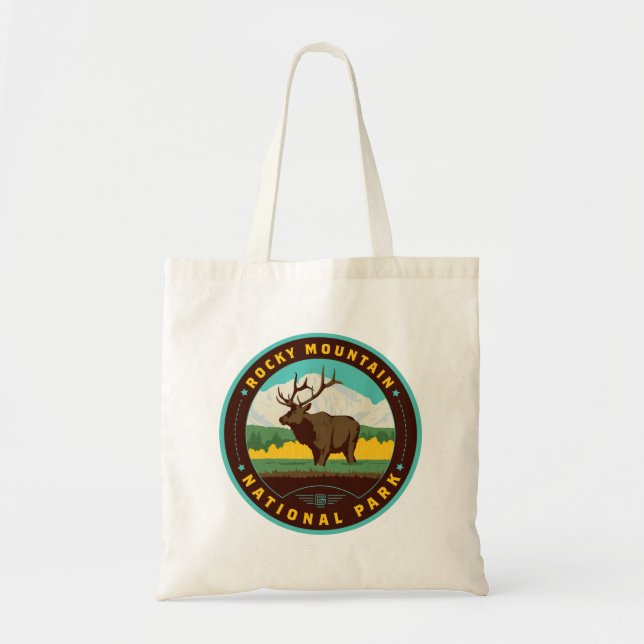 Tote Bag Parc national des Rocheuses (Devant)