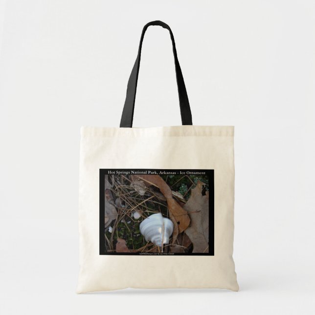 Tote Bag Parc national des sources chaudes, AR - Cadeaux or (Devant)