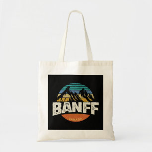 Tote Bag Parc national du Canada Banff Montagne Vintage Pul