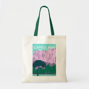 Tote Bag Parc national du Capitol Reef Utah Vintage