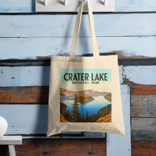 Tote Bag Parc national du lac Crater vintage