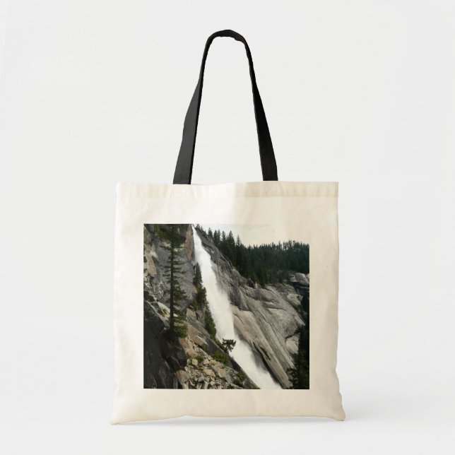 Tote Bag Parc national du Nevada Falls at Yosemite (Devant)