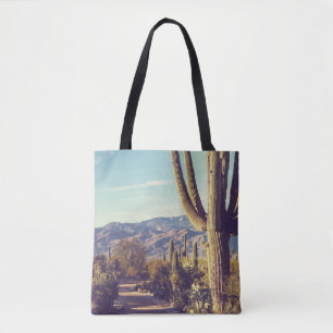 Tote Bag Parc national du Saguaro, représentation pittoresq