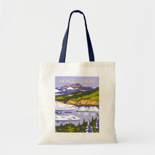 Tote Bag Parc national Wrangell St Elias Nizina Lake Alaska
