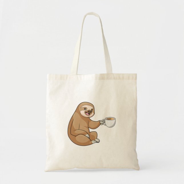 Tote Bag Parcelle avec la coupe du café (Devant)