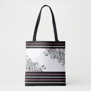 Tote Bag Parchemins noirs