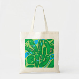 Tote Bag parcours de golf par green de golf