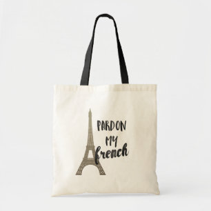 Tote Bag Pardonnez mon français