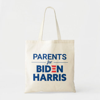 Tote Bag Parents pour Biden Harris Texte personnalisé