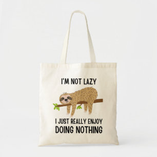 Tote Bag Paresseuse Fente Ne Rien Faire