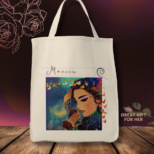 Tote Bag Parfum de Rose fantasque