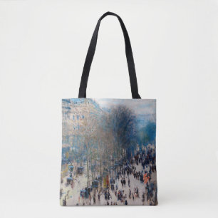 Tote Bag Paris Boulevard, Claude Monet