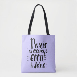 Tote Bag Paris est toujours une bonne idée