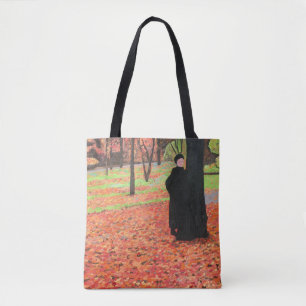 Tote Bag Paris Feuilles en chute