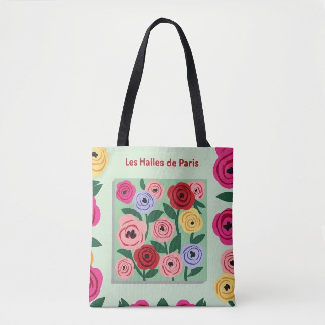Tote Bag Paris Flower (Devant)
