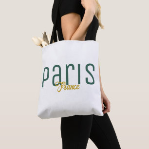 Tote Bag Paris, France Souvenir